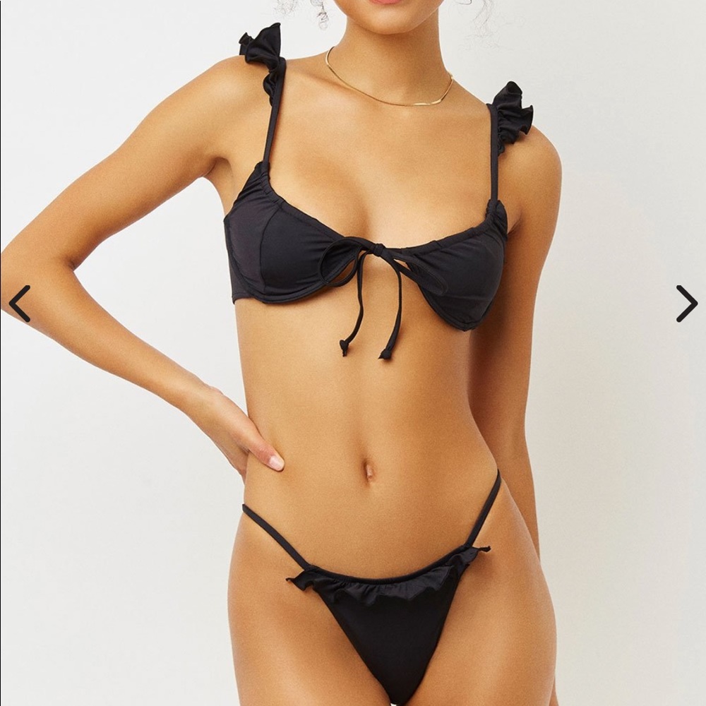 Frankies Bikinis Birdie Bikini Bottom NWT